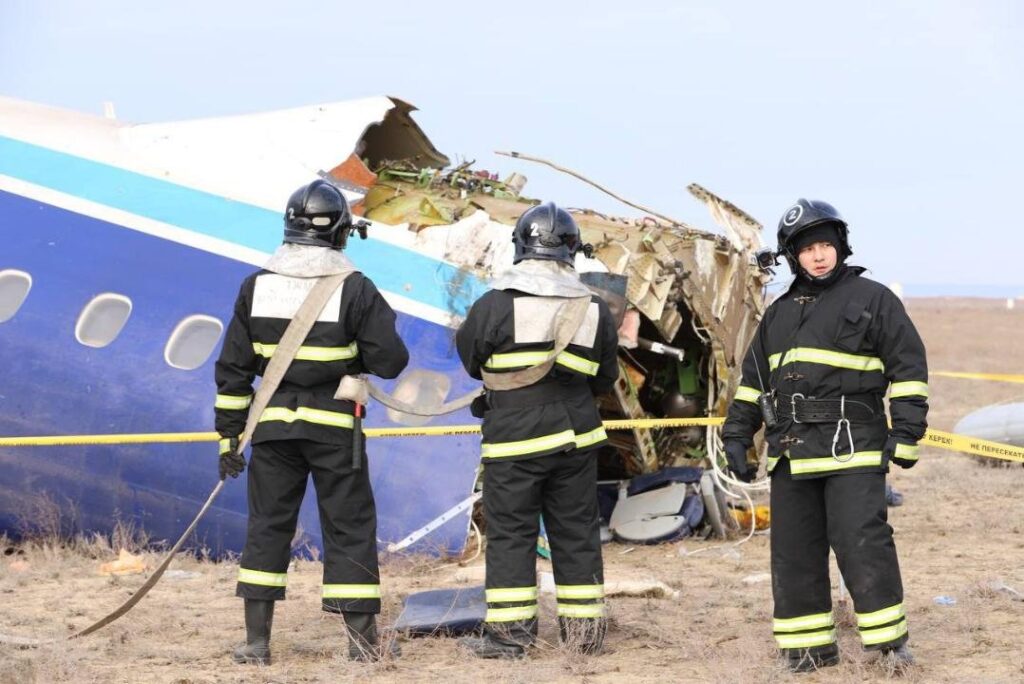 Azerbaijan Airlines plane crashes in Kazakhstan_Credit_UPI