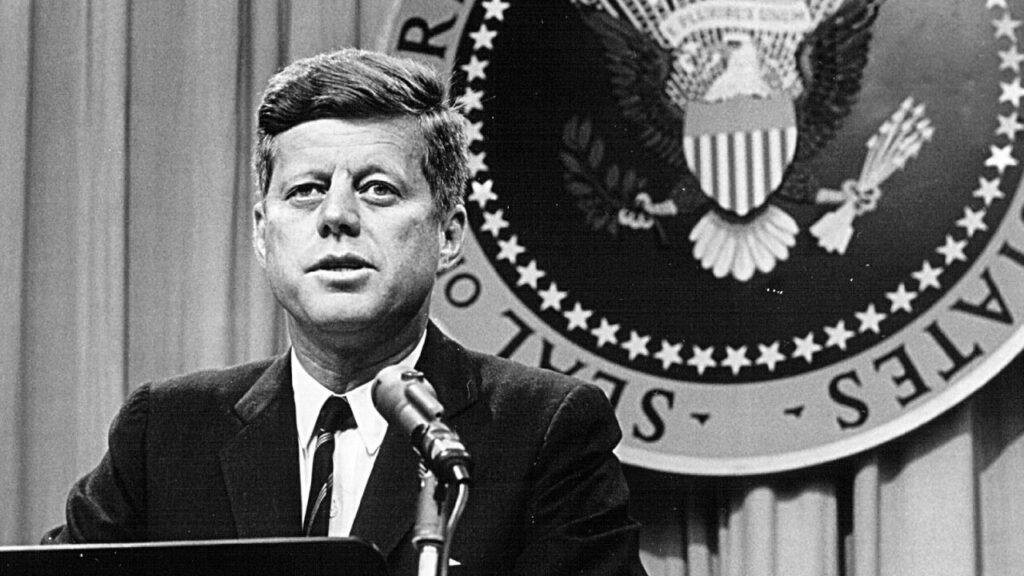 President John F Kennedy