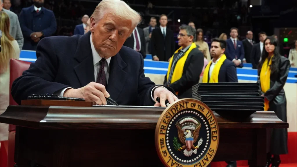 Trump Signing Executive Actions