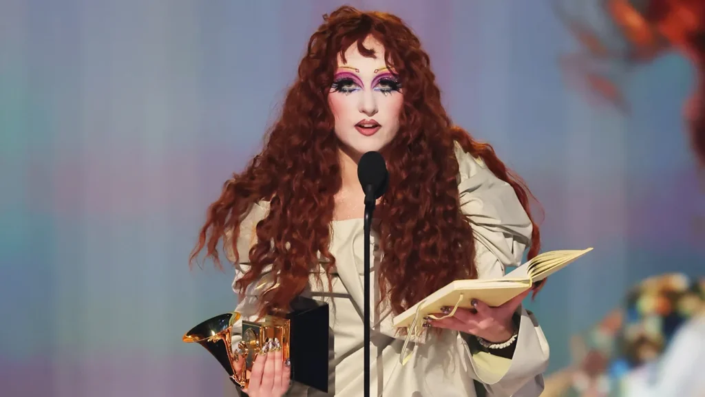 2025 Grammys Awards_Chappell Roan Wins Best New Artist