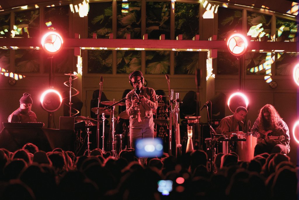 André 3000 played his flute