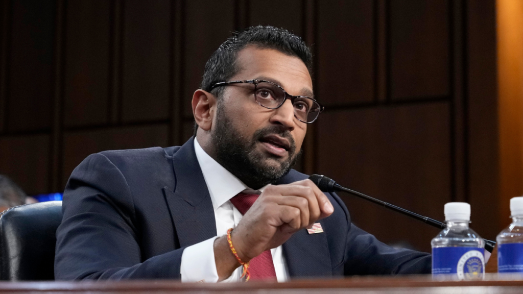 Kash Patel, President Trump's nominee to lead the FBI, confirmed by Senate_Credit_FOX News