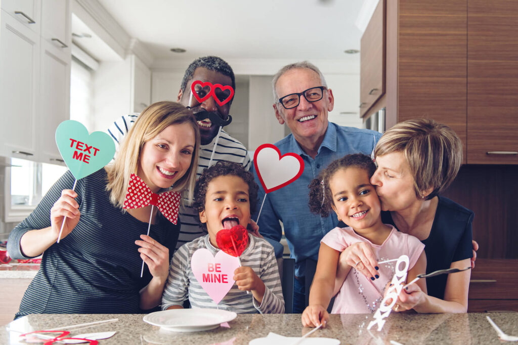 Valentine's with Family & Friends
