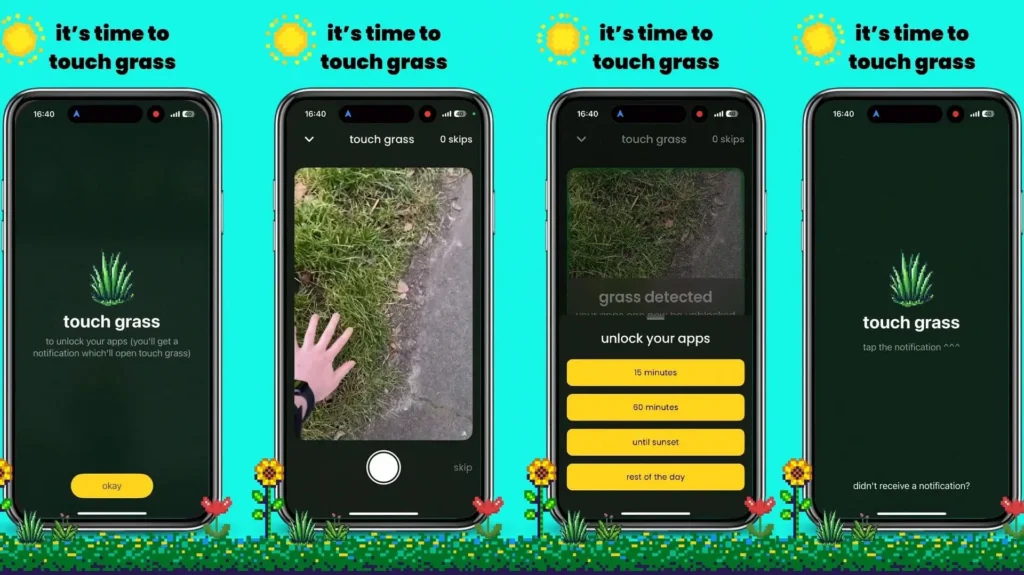 Digital detox app requires touching grass to use social media_Credit_SportsKeeda